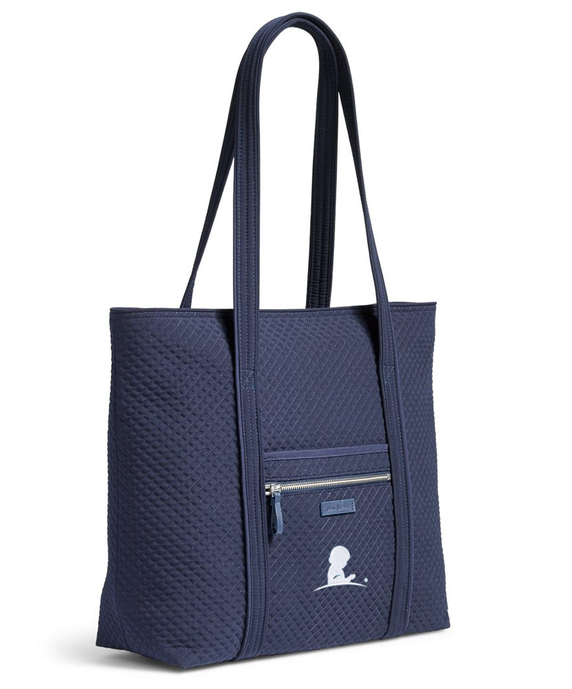 Vera Bradley® Navy Quilted Tote Bag